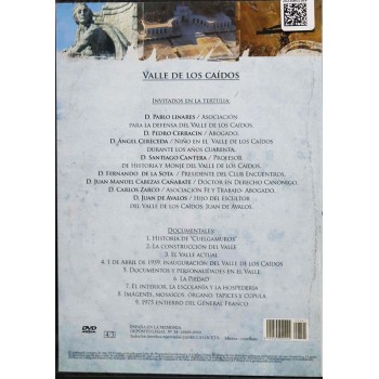DVD documental sobre el Valle de los Caídos. España en la Memoria, de Alfonso Arteseros