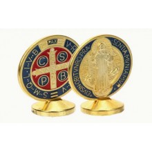 MEDALLA SAN BENITO DE SOBREMESA