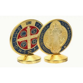 MEDALLA SAN BENITO DE SOBREMESA