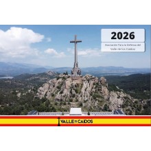 CALENDARIO DE PARED VALLE DE LOS CAÍDOS 2026 CALENDARIO DE PARED VALLE DE LOS CAÍDOS 2026
