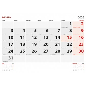 CALENDARIO DE PARED VALLE DE LOS CAÍDOS 2026 CALENDARIO DE PARED VALLE DE LOS CAÍDOS 2026