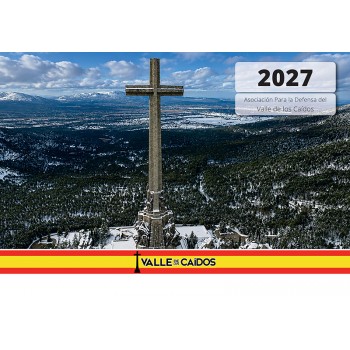 CALENDARIO DE PARED VALLE DE LOS CAÍDOS 2027